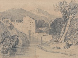 ウィットビー近郊、ヨークシャー 作： John Sell Cotman